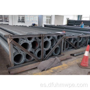 Especificación Minería de resistencia de alto voltaje UHMWPE TUBO